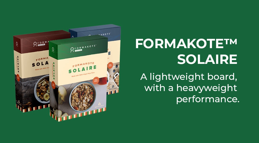 Formakote™ Solaire: Lightweight board, heavyweight performance
